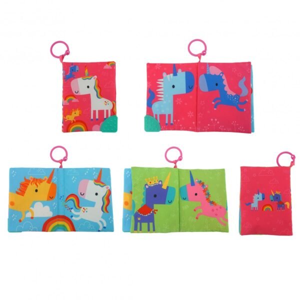 LIBRITO CON TEXTURA UNICORNIO