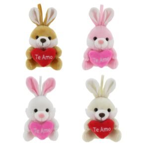 CONEJO CHICO CON CORAZON "TE AMO"