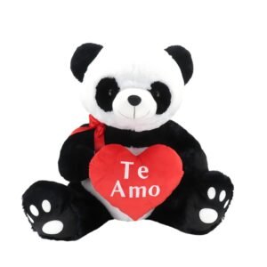 PANDA CON MOÑO Y CORAZON GRANDE