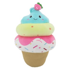 CUPCAKES  CON CHISPITAS DE COLORES SPANDEX