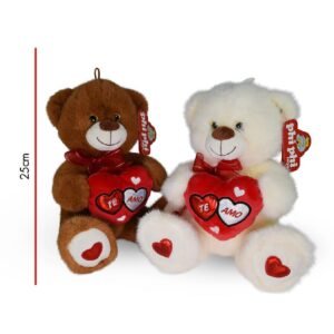 OSO CON CORAZON BRILLO